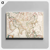 アートパネル-Map of Asia
 - 大英図書館 Canvas.