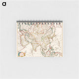 アートメモ帳-Map of Asia
 - 大英図書館 Memo.