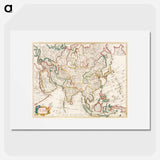 アートポスター-Map of Asia
 - 大英図書館 Poster.