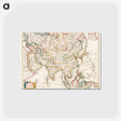 アートポストカード-Map of Asia
 - 大英図書館 Postcard.