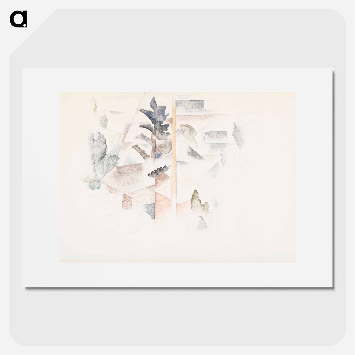 Bermuda: Trees and Architecture - チャールズ デムス Poster.