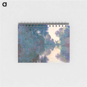 アートメモ帳-Morning on the Seine near Giverny - クロード モネ Memo.
