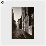 アートポストカード-Rue St. Rustique
 - ウジェーヌ アジェ Postcard.