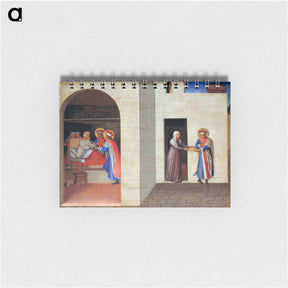 アートメモ帳-The Healing of Palladia by Saint Cosmas and Saint Damian - フラ アンジェリコ Memo.