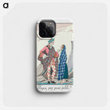 It's a small thing! - Georges Barbier Phone Case.