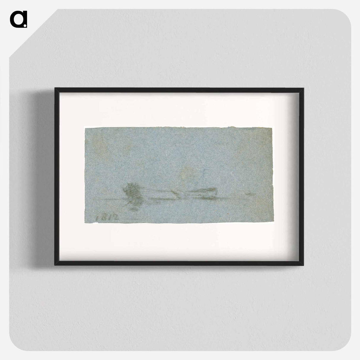アートポスター-Boat in Landscape
 - ジョン コンスタブル Poster.
