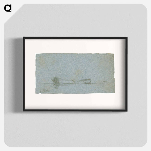 アートポスター-Boat in Landscape
 - ジョン コンスタブル Poster.