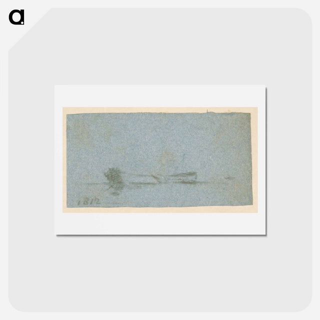 アートポストカード-Boat in Landscape
 - ジョン コンスタブル Postcard.
