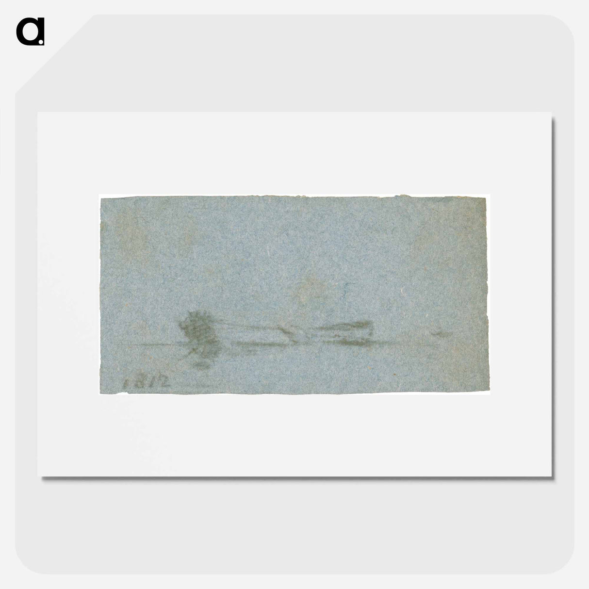 アートポスター-Boat in Landscape
 - ジョン コンスタブル Poster.