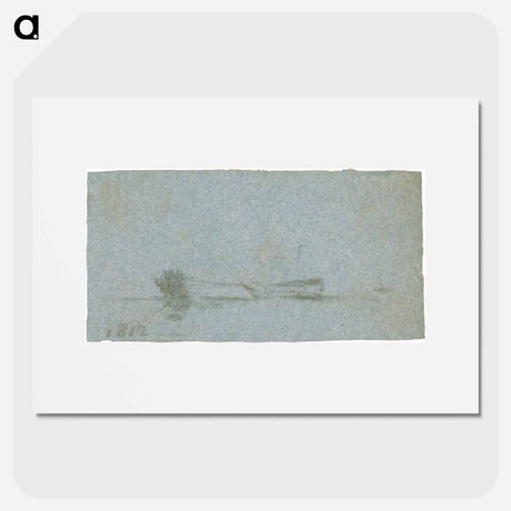 アートポスター-Boat in Landscape
 - ジョン コンスタブル Poster.