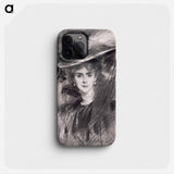 Portrait of the Baroness de Meyer - John Singer Sargent Phone Case.