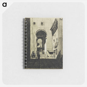 アートメモ帳-Entrance to Zocodover, Toledo
 - ジョセフ ペネル Memo.