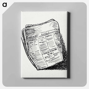 アートパネル-Telegraph - レオ ヘステル Canvas.