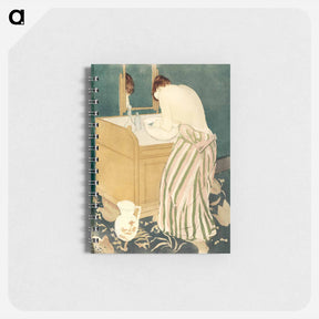 アートメモ帳-Woman Bathing - メアリー カサット Memo.
