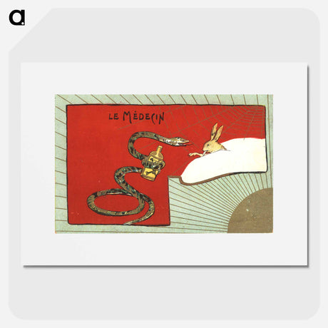 アートポスター-Le Médecin
 - 国立医学図書館 Poster.