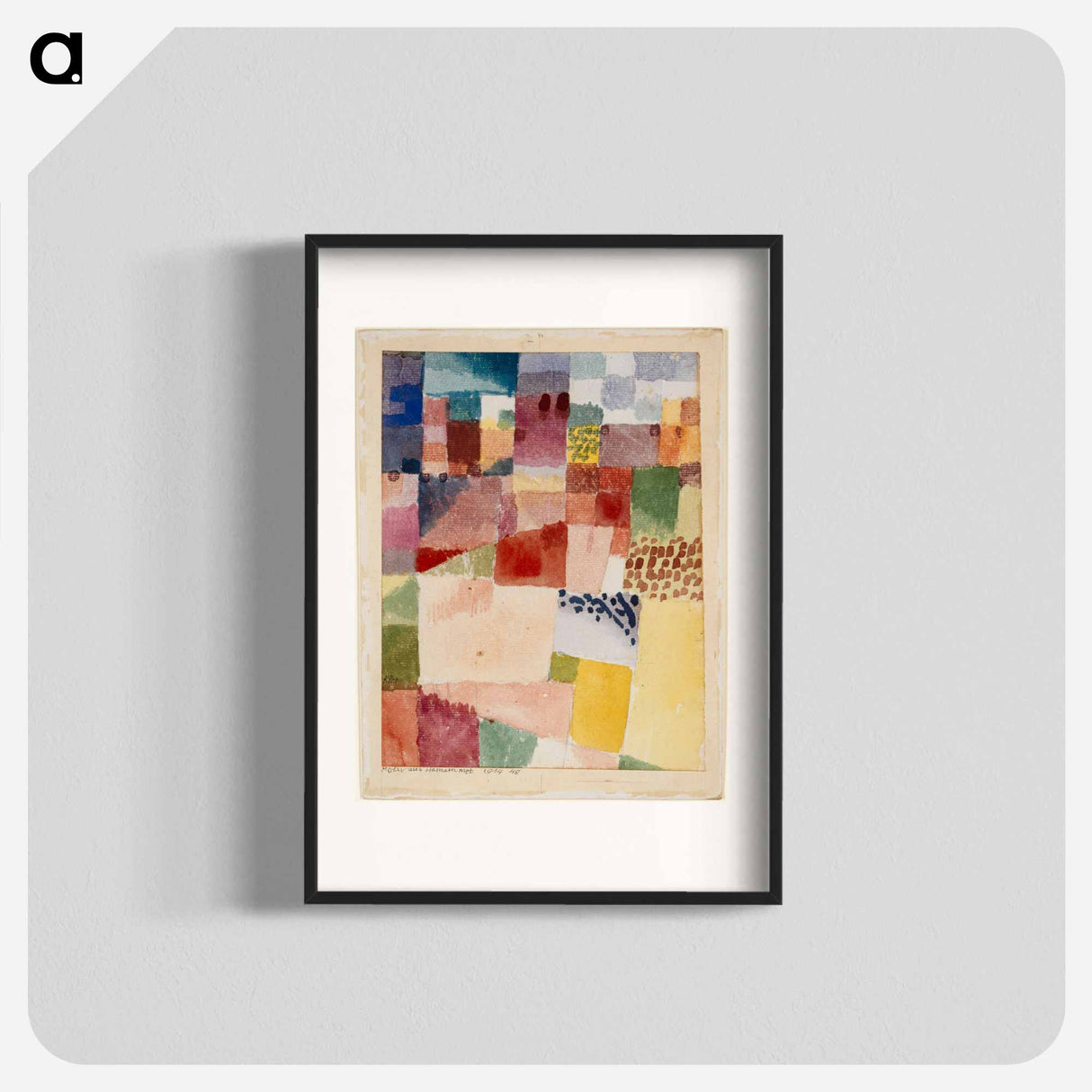 Motif from Hammamet
 - パウル クレー Poster.