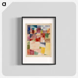 Motif from Hammamet
 - パウル クレー Poster.