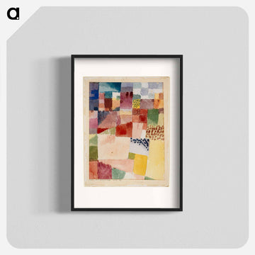 Motif from Hammamet
 - パウル クレー Poster.