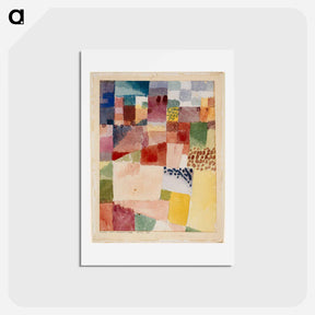 アートポストカード-Motif from Hammamet
 - パウル クレー Postcard.