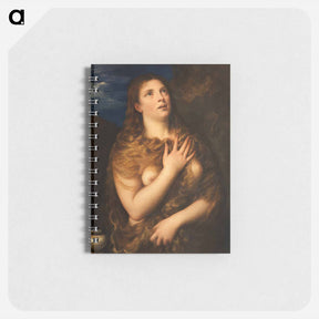 アートメモ帳-Mary Magdalen Repentant - ティツィアーノ ヴェチェッリオ Memo.