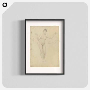 Standing Female Nude and Arm Study
 - ウィーン博物館 Poster.