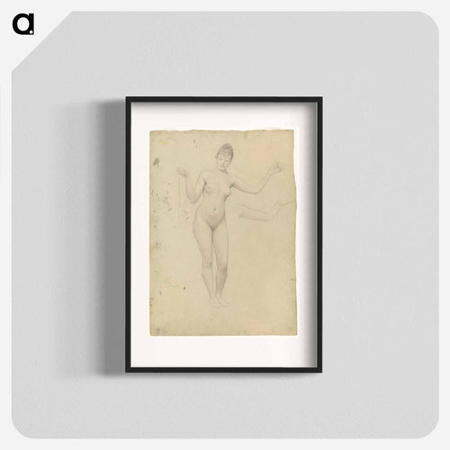 Standing Female Nude and Arm Study
 - ウィーン博物館 Poster.