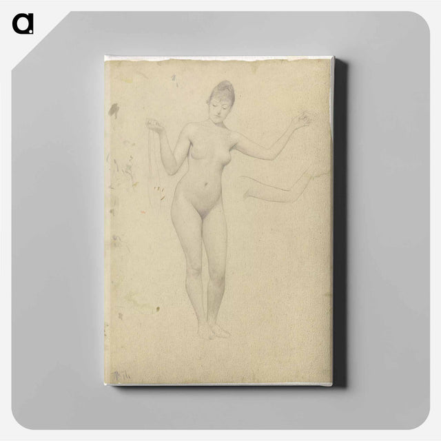 アートパネル-Standing Female Nude and Arm Study
 - ウィーン博物館 Canvas.