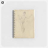アートメモ帳-Standing Female Nude and Arm Study
 - ウィーン博物館 Memo.