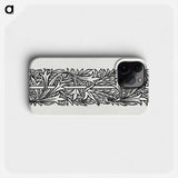 Love is Enough–Upright Border or Sidepiece Foliage entwined around a Pole - William Morris Phone Case.