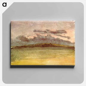アートパネル-Storm Clouds Sunset - ウィリアム ターナー Canvas.