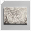 アートパネル-La pianta grande di Roma (The Large Plan of Rome)
 - イェール大学アートギャラリー Canvas.