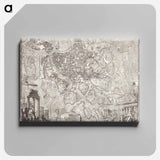 アートパネル-La pianta grande di Roma (The Large Plan of Rome)
 - イェール大学アートギャラリー Canvas.