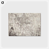 アートポストカード-La pianta grande di Roma (The Large Plan of Rome)
 - イェール大学アートギャラリー Postcard.