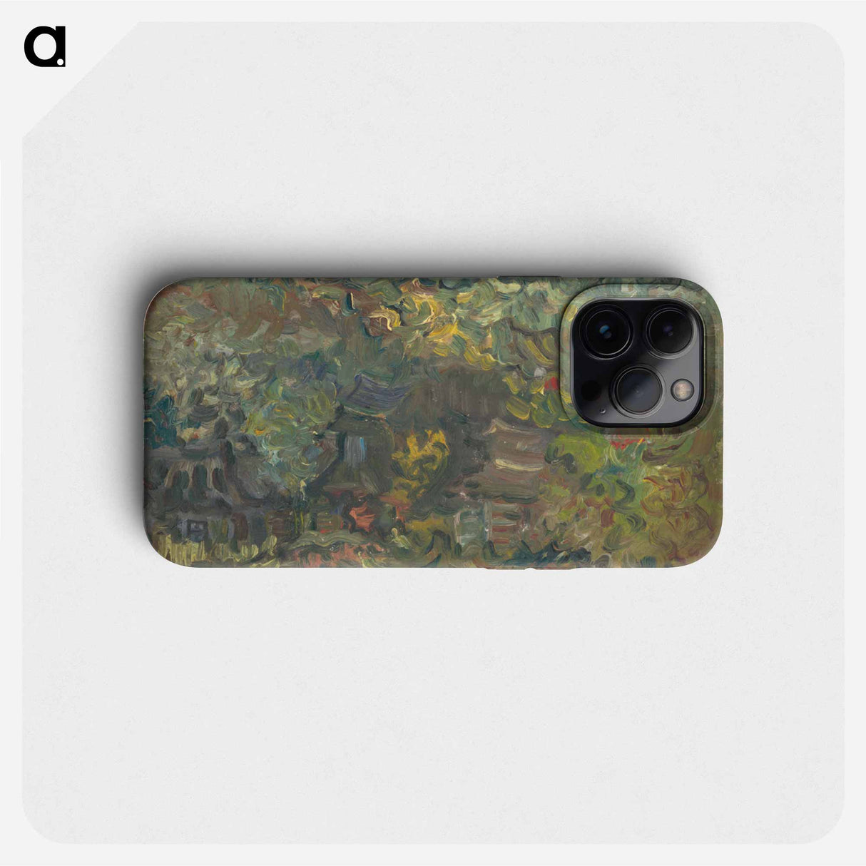 Little houses by the forest - アーノルド ピーター ワイズ クビンチャン Phone Case.