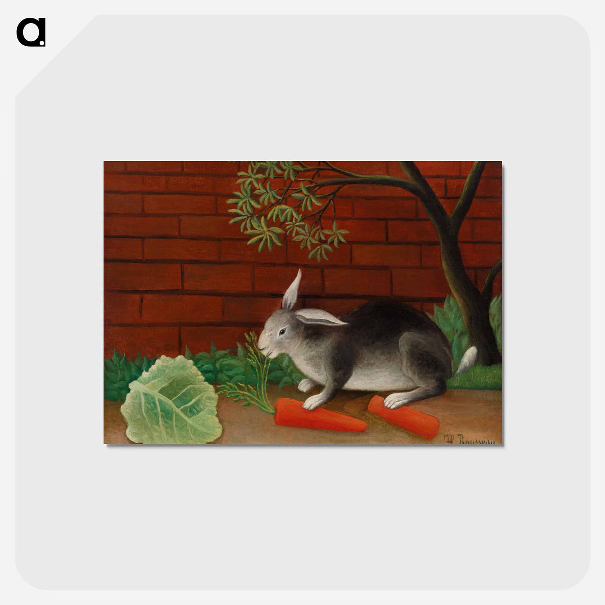 アートポストカード-The Rabbit's Meal
 - バーンズ・コレクション Postcard.