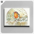 アートパネル-Winter Bird Illustration
 - 大英図書館 Canvas.