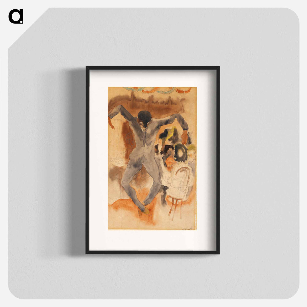 At Marshall's - Charles Demuth Poster.