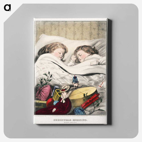 クリスマスの朝 - クリスマス Canvas.