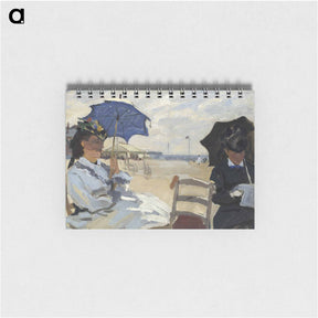 アートメモ帳-The Beach at Trouville - クロード モネ Memo.