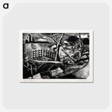 アートポストカード-Dyke by the Road
 - クリーブランド美術館 Postcard.
