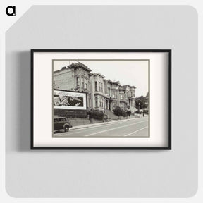 アートポスター-Residences of persons of Japanese ancestry who are being evacuated from this area - ドロテア ラング Poster.