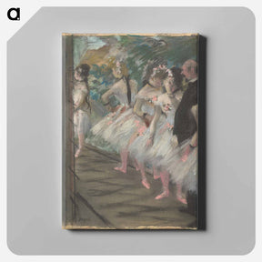 アートパネル-The Ballet - エドガー ドガ Canvas.