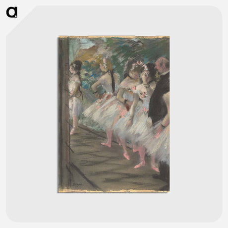 アートポストカード-The Ballet - エドガー ドガ Postcard.