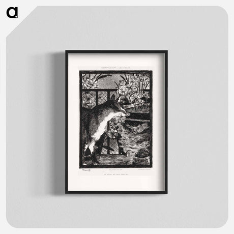 アートポスター-Les Chats - エドゥアール マネ Poster.