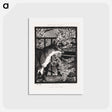 アートポストカード-Les Chats - エドゥアール マネ Postcard.