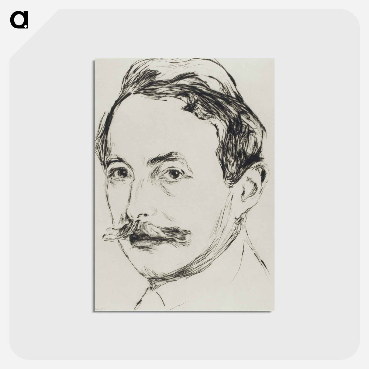 Dr. Max Linde - エドヴァルド ムンク Postcard.