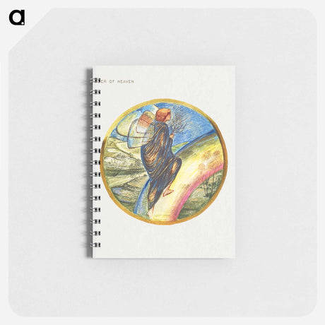 アートメモ帳-Ladder of Heaven from The Flower Book - エドワード バーン ジョーンズ Memo.