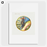 Ladder of Heaven from The Flower Book - エドワード バーン ジョーンズ Poster.