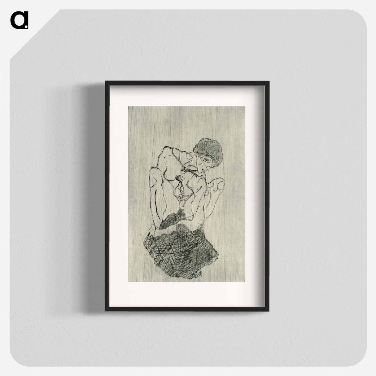 Das Graphische Werk von Egon Schiele - Egon Schiele Poster.