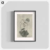 Das Graphische Werk von Egon Schiele - エゴン シーレ Poster.